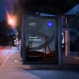 Lääne Nigula vald plakat visuaalne identiteet