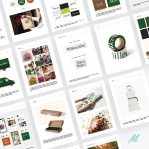 ettevõtte visuaalne identiteet rikets lilled