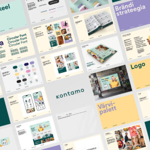 Kontamo visuaalne identiteet 2023