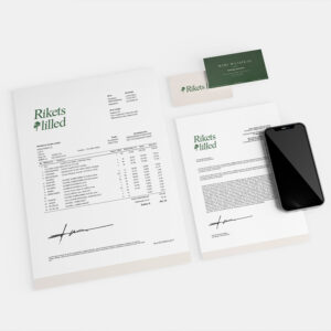 Visuaalne identiteet, blanketid, arve põhi ja kirjapõhjad