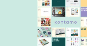 tehtud töö visuaalne identiteet kontamo