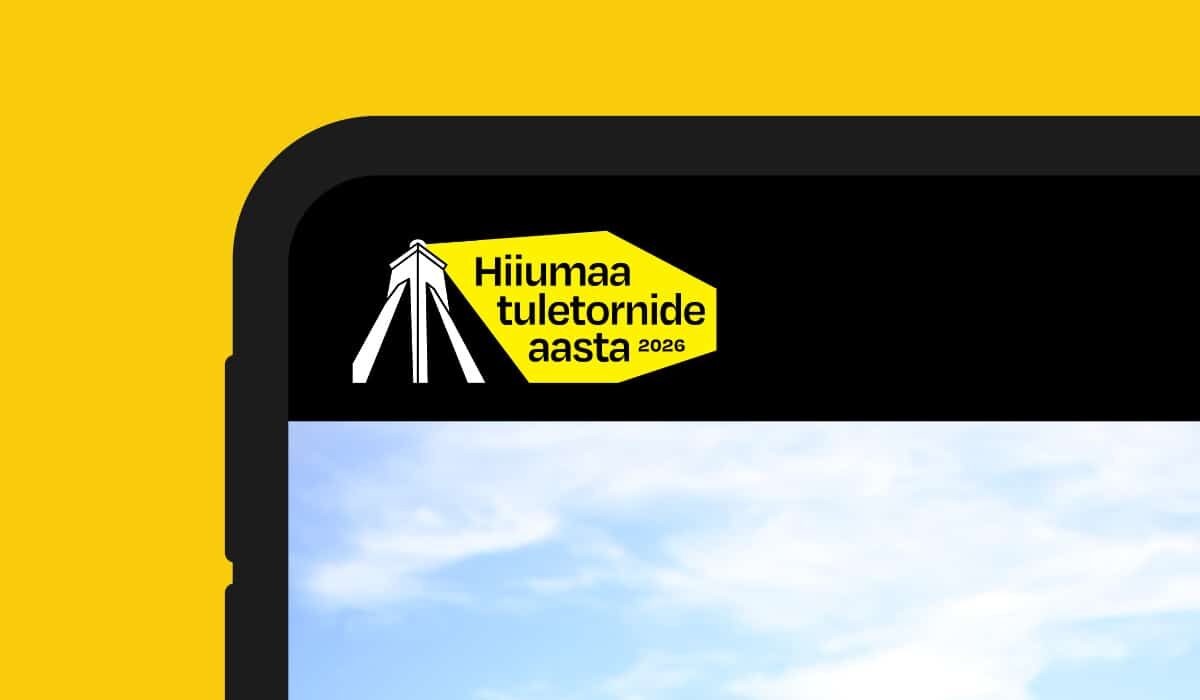 Hiiumaa tuletornide-aasta logo ideekavand