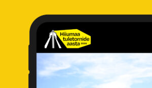 Hiiumaa tuletornide-aasta logo ideekavand